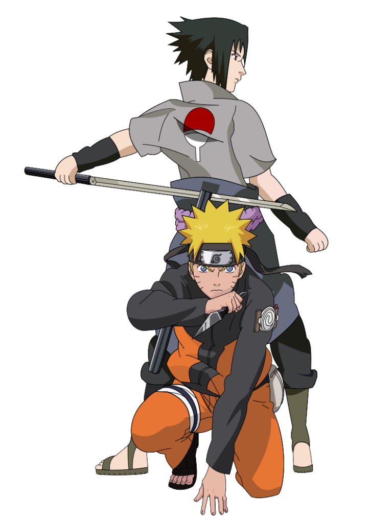 Naruto and Sasuke